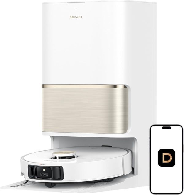 61t-6tbVyYL._AC_SL1500-1.jpg DREAME L50 Ultra Robot Vacuum & Mop, 19,500Pa, Auto-Empty