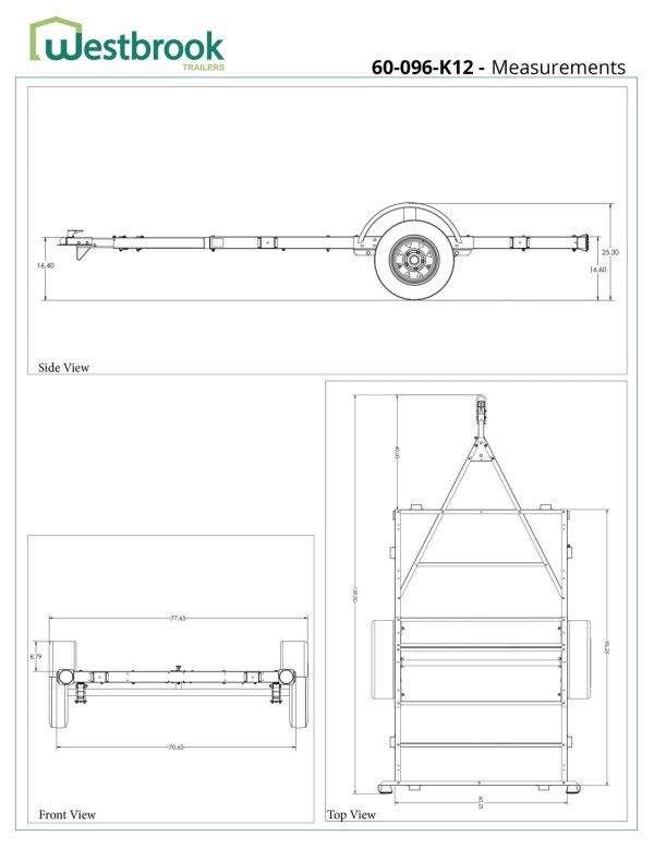 64348050.jpg Stirling 5-ft x 8-ft Steel Utility Trailer ( 1250-lb Capacity ) 5266161