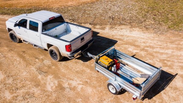 65093449.jpg DK2 4.5-ft x 7.5-ft Steel Utility Trailer ( 1295-lb Capacity ) 2491712