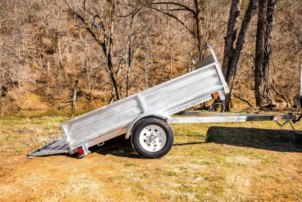 65093452.jpg DK2 4.5-ft x 7.5-ft Steel Utility Trailer ( 1295-lb Capacity ) 2491712