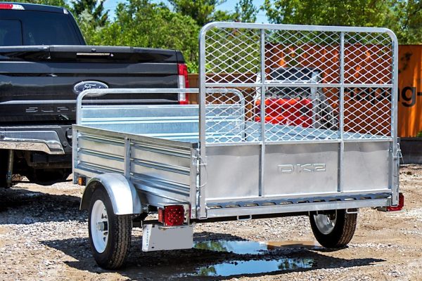 65101722.jpg DK2 5-ft x 7-ft Steel Utility Trailer with Ramp Gate ( 1639-lb Capacity ) 2491713