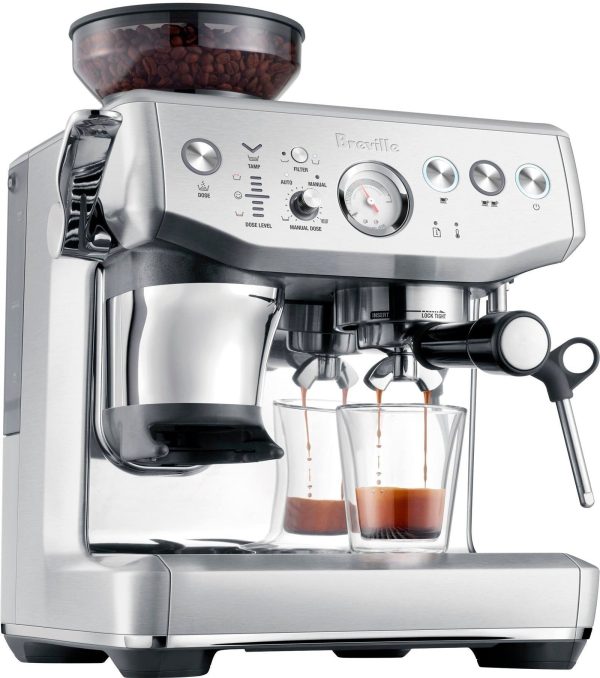 6513689_sd-1.jpg Breville – the Barista Express Impress Espresso Machine – Brushed Stainless Steel
