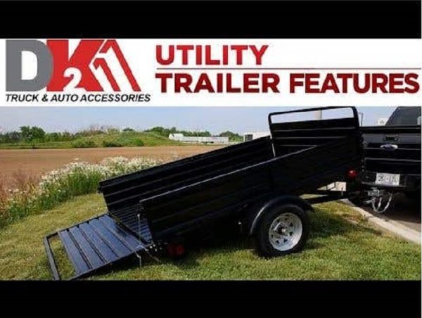 65558992.jpg DK2 4.5-ft x 7.5-ft Steel Utility Trailer ( 1639-lb Capacity ) 2491710