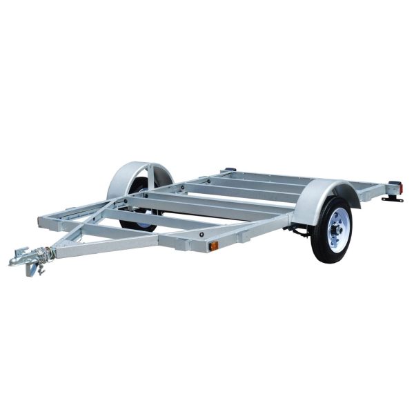 66114703.jpg Stirling 5-ft x 8-ft Steel Utility Trailer ( 1250-lb Capacity ) 5266161