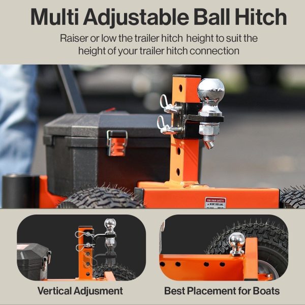67286367.jpg SuperHandy Orange Steel Dolly 5396040
