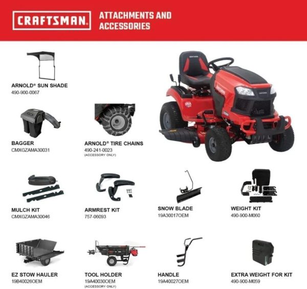 7-29-1_051012c8-db8c-4d3c-8dd7-c1fda40241f0.jpg Craftsman T2200K 42-in 20 HP 725cc Hydrostatic Riding Mowers.