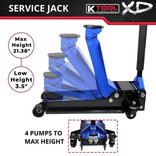 7-6.jpg K Tool Heavy-Duty Low-Profile 3.33 Ton Floor Jack