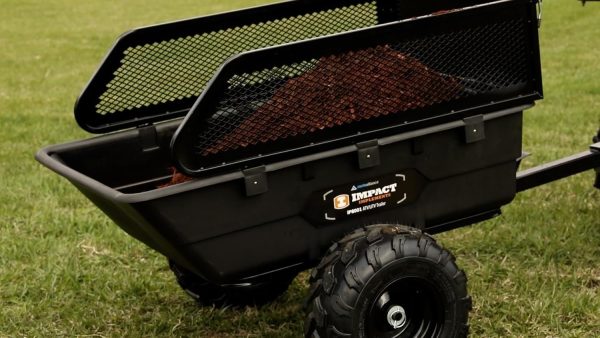 717R5_vTMFL._AC_SL1500-1.jpg Impact Implements 1500 lb Utility Cargo Trailer with Pivot Dump for ATV, UTV, and Lawn Tractor
