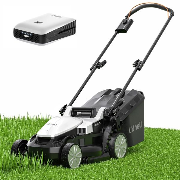 71CfTPI6xAL.jpg Litheli 13″ 20V Cordless Lawn Mower with 4.0Ah Battery