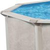 71E98TtT22L._AC_SL1500_3b3bb15b-8bd3-4926-8b2f-df70a5063956.jpg Aquarian 21ft x 52in Round Steel-Frame Above Ground Swimming Pool – Phoenix Series, DIY Outdoor Backyard Pool