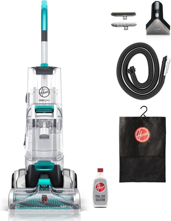 71EYr_fsZdL._AC_SL1500-1-1.jpg Hoover Smartwash Automatic Carpet Cleaner Machine, FH52000, Turquoise