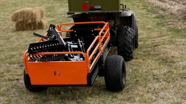 71TzLxrYfUL._AC_SL1500-1.jpg Impact Implements 1500 lb Utility Cargo Trailer with Pivot Dump for ATV, UTV, and Lawn Tractor