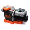 71_bx85jgWL.jpg BLACK+DECKER Variable Speed Pool Pump Inground with Filter Basket and Easy Programmable Touch Pad Interface, 3 HP