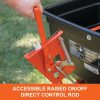 71hbTk60elL._AC_SL1500-1.jpg Agri-Fab 45-0543 Tow-Behind 100 lb Lawn & Garden Spiker Seeder Spreader