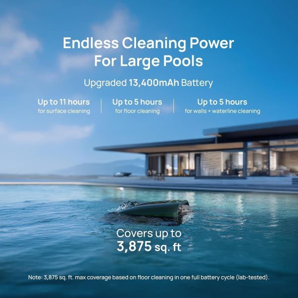 71vAb5D4EzL._AC_SL1500_68cc55d6-0e8f-48b3-acd9-11f4b41541a4-1.jpg Beatbot AquaSense 2 Pro Robotic Pool Cleaner – 5-in-1 Cordless Skimmer & Clarifier, App-Controlled, Smart Parking, Up to 3,875 Sq. Ft. – Obsidian