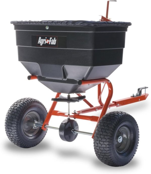 71xNZt_rYSL._AC_SL1500-1.jpg Agri-Fab 45-0543 Tow-Behind 100 lb Lawn & Garden Spiker Seeder Spreader
