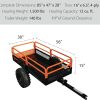 71xZwKP83gL._AC_SL1500-1.jpg Impact Implements 1500 lb Utility Cargo Trailer with Pivot Dump for ATV, UTV, and Lawn Tractor