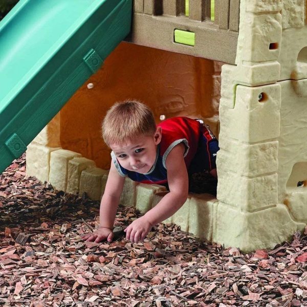 71xzTaZWnhL._AC_SL1000-1-2-1.jpg Step2 Naturally Playful Woodland Climber II with Slide, Green