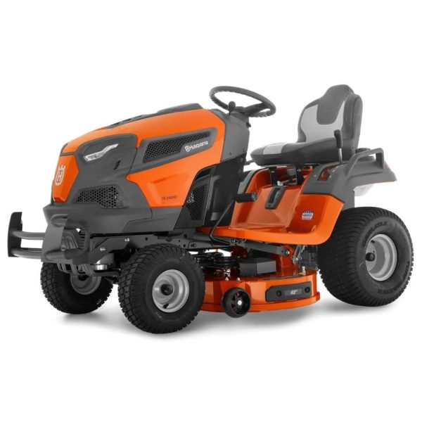 8-15-1.jpg Husqvarna TS 242XD 42 Inch 21.5HP Kawasaki Gasoline Riding Lawn Mowers.
