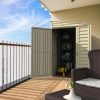 8-3-1-1.jpg Duramax 4ft x 8ft Sidemate Vinyl Resin Outdoor Storage Shed