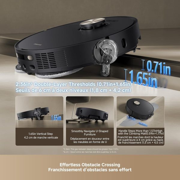 81-SP50WCTL._AC_SL1500-1.jpg DREAME L50 Ultra Robot Vacuum & Mop, 19,500Pa, Auto-Empty