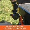 816oLiha2uL._AC_SL1500-1.jpg Agri-Fab 45-0543 Tow-Behind 100 lb Lawn & Garden Spiker Seeder Spreader