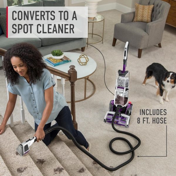 819cHR36CHL._AC_SL1500_0579cb11-10f2-4278-8895-0155b6a69308-1-1.jpg Hoover Smartwash Automatic Carpet Cleaner Machine, FH52000, Turquoise