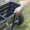81HQYJtSssL._AC_SL1500-1.jpg Agri-Fab 45-0543 Tow-Behind 100 lb Lawn & Garden Spiker Seeder Spreader