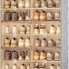 81O36lnHOdL._AC_SX569.jpg ANTBOX Portable Shoe Rack Organizer for Closet Entryway, Stackable Sneaker Storage Shoe Cabinet with Magnetic Clear Door, Large Plastic Storage containers Bins with Lids 10 Tiers 40 Pairs