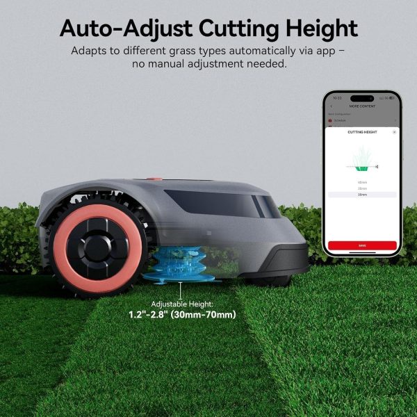 81SAnFgQfDL._AC_SL1500.jpg Redkey MGC1000 Robot Lawn Mower for 0.25 Acre with Auto Recharge