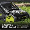 Sun Joe AJ805E 13A Electric Dethatcher & Scarifier, 15 in.