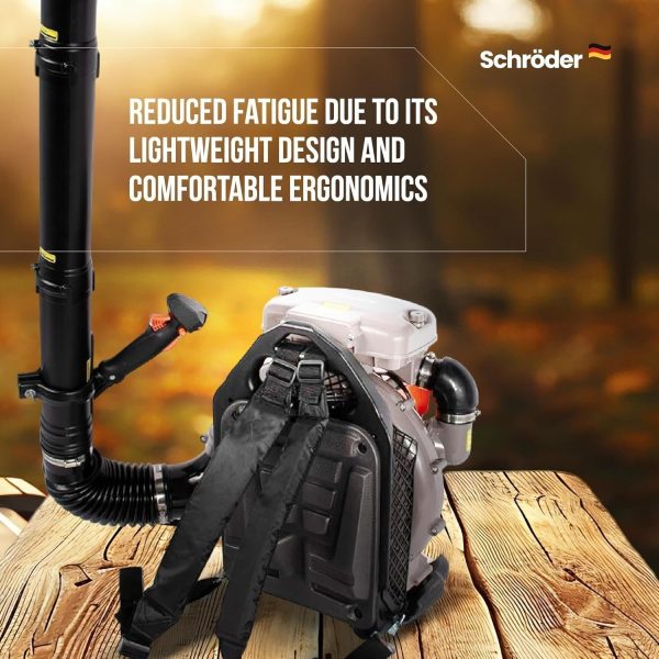 81XGI6ioncL._AC_SL1500-3.jpg Schröder SR-6400L Backpack Gas Leaf Blower, 3.7 HP Engine