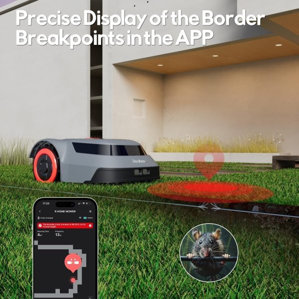 81aOLaFGJ9L._AC_SL1500.jpg Redkey MGC1000 Robot Lawn Mower for 0.25 Acre with Auto Recharge