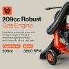 81bcEDTEUUL._AC_SL1500-1.jpg SuperHandy 7HP Gas Leaf Vacuum & Wood Chipper, 10:1 Mulch, 6-Bushel Bag