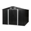 8x10ft-tool-storage-shed-charcoal-black1-1.jpg 8′ x 10′ Tool Storage Shed Charcoal Black