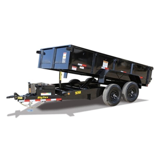 90SR_1-600x600-1.jpg Big Tex Tandem Axle Single Ram Dump Trailer 90SR