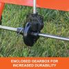 9110Acfli9L._AC_SL1500-1.jpg Agri-Fab 45-0543 Tow-Behind 100 lb Lawn & Garden Spiker Seeder Spreader