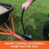 916KEpHY9dL._AC_SL1500-1.jpg Agri-Fab 45-0543 Tow-Behind 100 lb Lawn & Garden Spiker Seeder Spreader