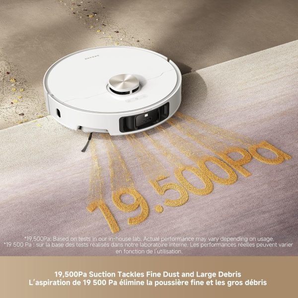 91M62YcNKxL._AC_SL1500-1.jpg DREAME L50 Ultra Robot Vacuum & Mop, 19,500Pa, Auto-Empty