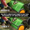 Scotts 26 in. Push Lawn Sweeper LSW70026S, Black/Green