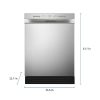 9284f274-46db-4e2f-ba09-4ede4286b6e0.817cfb87c471997772cbd935fe8b7e95.jpg Midea 24 in Built-In Dishwasher with Extended Dry, 52 dBA