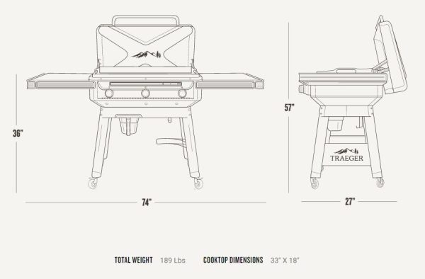 Traeger Flat Top Grill Flatrock™ Griddle