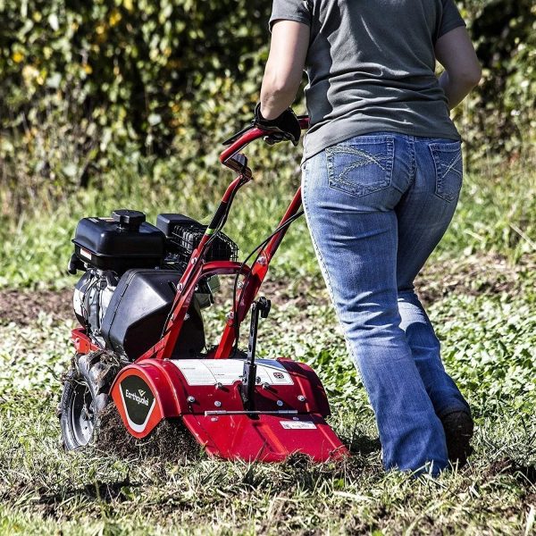 A16qJQmuU9L._AC_SL1500-1-1.jpg Earthquake 33970 Victor Rear Tine Tiller, Powerful 212cc 4-Cycle Vipe Engine