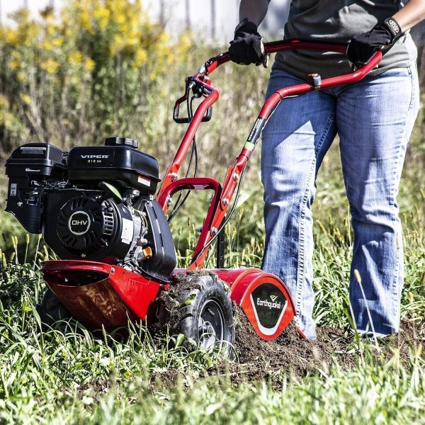 A1mdCAqP-LL._AC_SL1500-1.jpg Earthquake® 33970 Victory™ Rear Tine Tiller, Powerful 212cc 4-Cycle Viper™ Engine