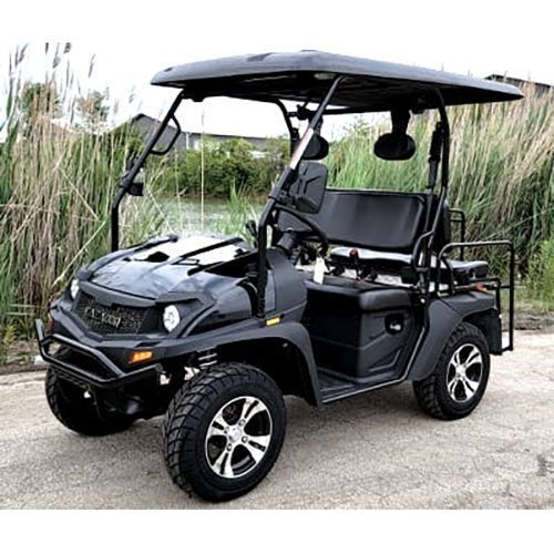 Bighorn-200-Black_a_a922e259-6739-4aa7-9c6f-2b2f4fe2579c.jpg Brand New Gas Golf Cart UTV Hybrid Linhai Big Hammer 200 GVX Side by Side UTV With Custom Rims/Tires – Black