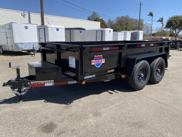 6×12 Dump Trailer – Dual Axle, 12,000 lb Capacity