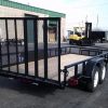 6 X 16 Carry-On Tandem Utility 7K Pipe Top Trailer