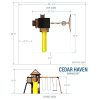 Canyon Creek Swing Set