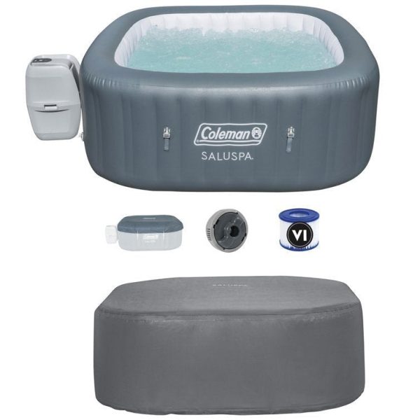 Coleman_6_-_Person_114_-_Jets_Plastic_Square_Inflatable_Hot_Tub_in_Gray_722de979-c72e-479e-b105-2d6df71455f3.jpg Coleman 6 – Person 114 – Jets Plastic Square Inflatable Hot Tub in Gray