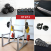FitKit3_a21d7c55-d041-47d1-85e8-1f61e0d1c768.png Commercial Squat Rack Kits – Muscle D Fitness – Gym Storage – Black / Silver